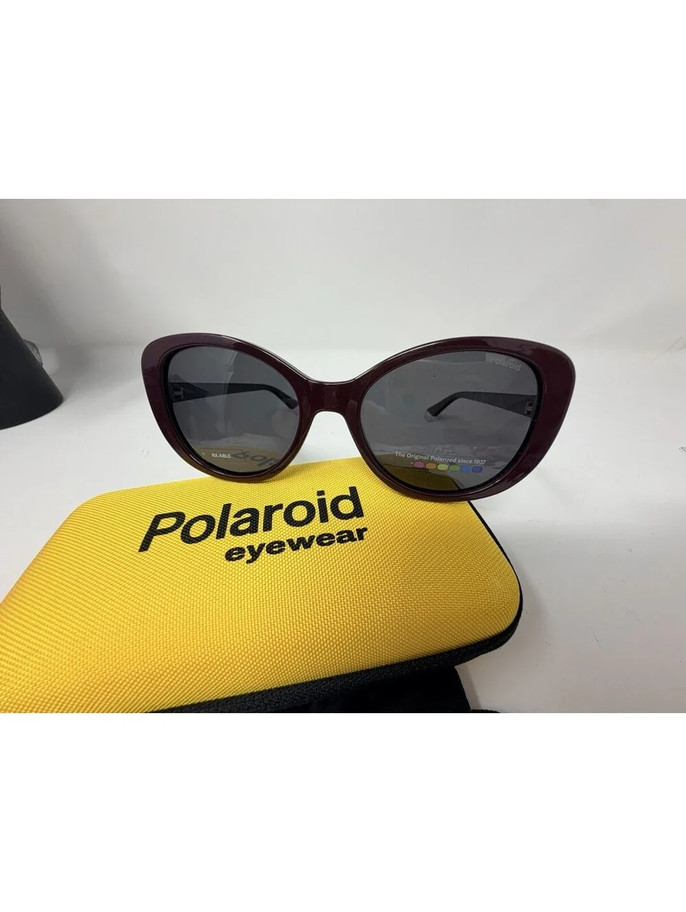 Polaroid PLD 4154/S/X LHF (M9) Burgundy/Grey Polarized Sunglasses
